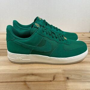 Nike Air Force 1 '07 LV8 sneakers Mens 10 Malachite Green White Gold NEW